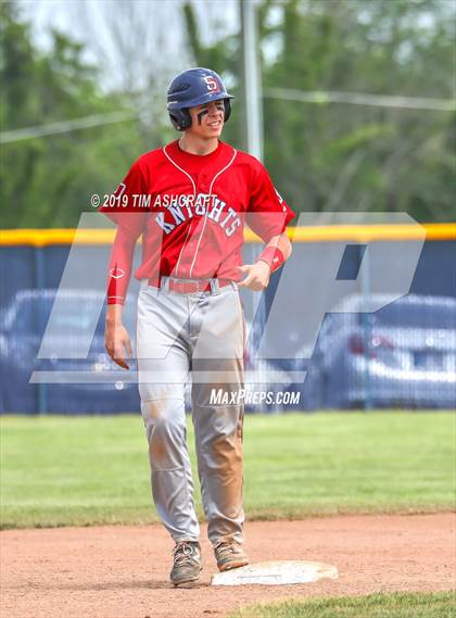 Thumbnail 3 in Rushville vs South Dearborn (IHSAA Sectional Semifinal) photogallery.