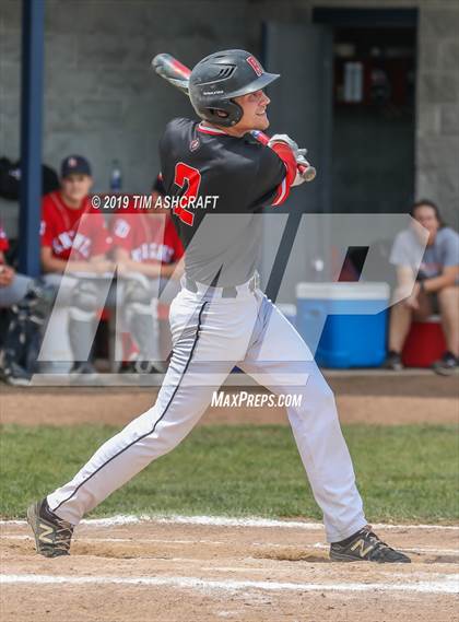 Thumbnail 1 in Rushville vs South Dearborn (IHSAA Sectional Semifinal) photogallery.