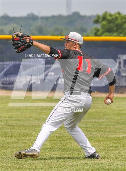 Thumbnail 2 in Rushville vs South Dearborn (IHSAA Sectional Semifinal) photogallery.