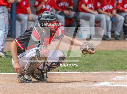 Thumbnail 3 in Rushville vs South Dearborn (IHSAA Sectional Semifinal) photogallery.