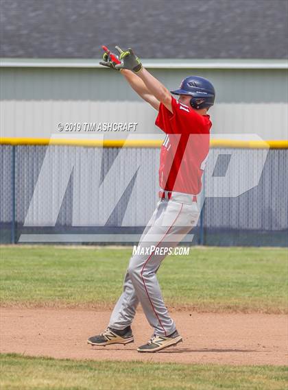 Thumbnail 1 in Rushville vs South Dearborn (IHSAA Sectional Semifinal) photogallery.