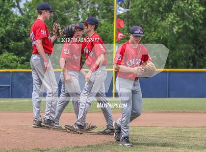 Thumbnail 2 in Rushville vs South Dearborn (IHSAA Sectional Semifinal) photogallery.