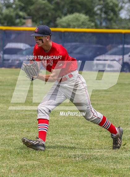 Thumbnail 3 in Rushville vs South Dearborn (IHSAA Sectional Semifinal) photogallery.