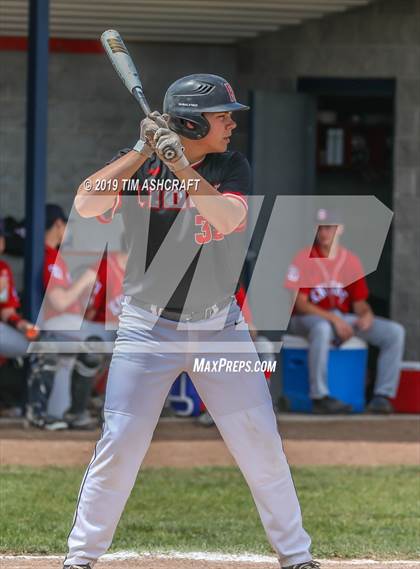 Thumbnail 1 in Rushville vs South Dearborn (IHSAA Sectional Semifinal) photogallery.