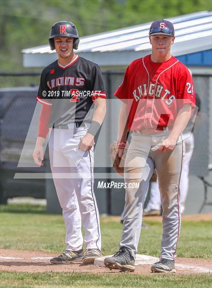 Thumbnail 3 in Rushville vs South Dearborn (IHSAA Sectional Semifinal) photogallery.