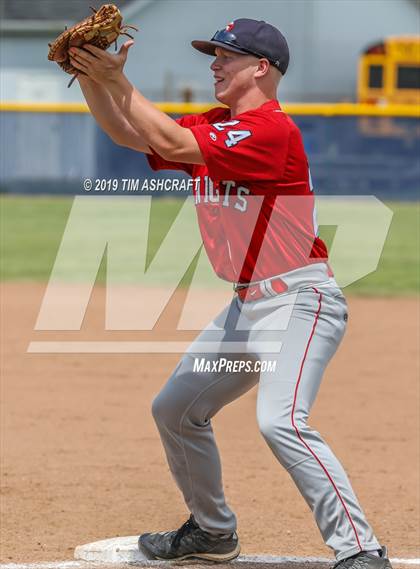 Thumbnail 2 in Rushville vs South Dearborn (IHSAA Sectional Semifinal) photogallery.