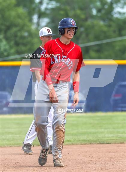 Thumbnail 1 in Rushville vs South Dearborn (IHSAA Sectional Semifinal) photogallery.