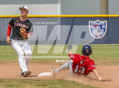 Thumbnail 1 in Rushville vs South Dearborn (IHSAA Sectional Semifinal) photogallery.