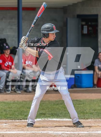 Thumbnail 3 in Rushville vs South Dearborn (IHSAA Sectional Semifinal) photogallery.