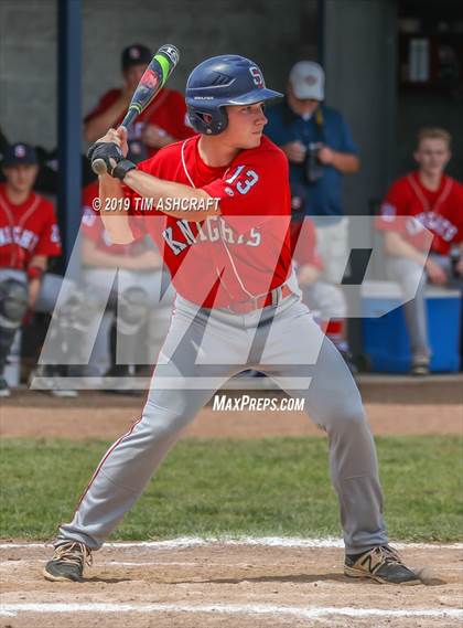 Thumbnail 1 in Rushville vs South Dearborn (IHSAA Sectional Semifinal) photogallery.