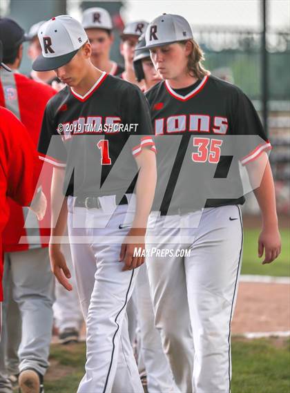 Thumbnail 3 in Rushville vs South Dearborn (IHSAA Sectional Semifinal) photogallery.