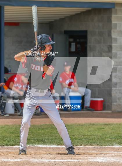 Thumbnail 3 in Rushville vs South Dearborn (IHSAA Sectional Semifinal) photogallery.