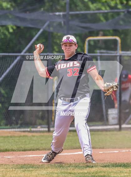Thumbnail 3 in Rushville vs South Dearborn (IHSAA Sectional Semifinal) photogallery.