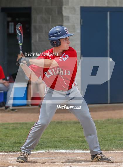 Thumbnail 1 in Rushville vs South Dearborn (IHSAA Sectional Semifinal) photogallery.