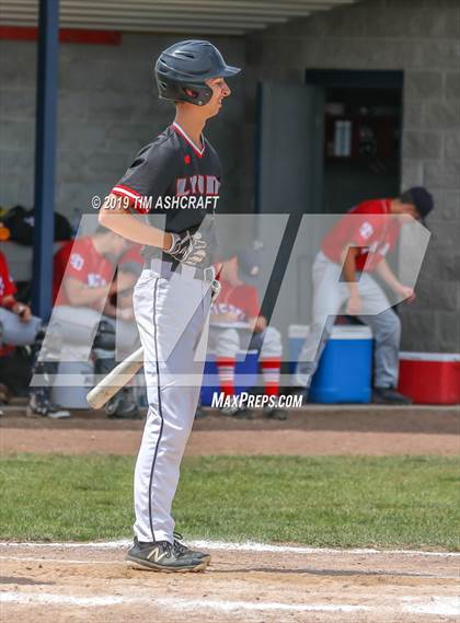 Thumbnail 1 in Rushville vs South Dearborn (IHSAA Sectional Semifinal) photogallery.