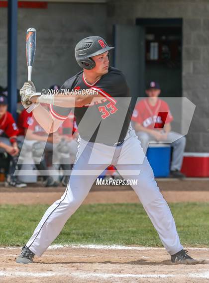 Thumbnail 3 in Rushville vs South Dearborn (IHSAA Sectional Semifinal) photogallery.