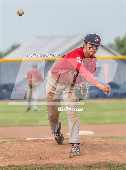 Thumbnail 2 in Rushville vs South Dearborn (IHSAA Sectional Semifinal) photogallery.