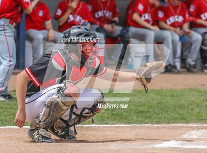 Thumbnail 2 in Rushville vs South Dearborn (IHSAA Sectional Semifinal) photogallery.