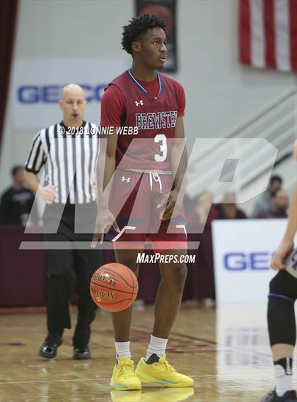 Thumbnail 3 in Brewster Academy vs. Cushing Academy (Spalding Hoophall Classic) photogallery.