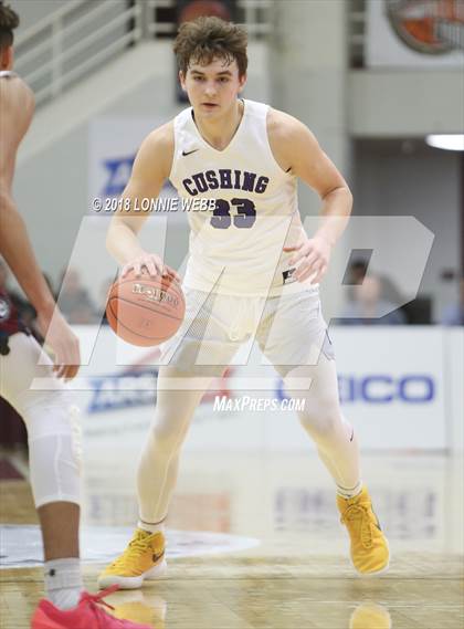 Thumbnail 2 in Brewster Academy vs. Cushing Academy (Spalding Hoophall Classic) photogallery.