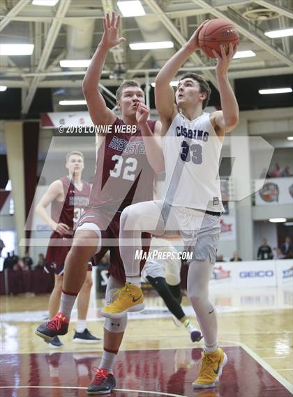 Thumbnail 3 in Brewster Academy vs. Cushing Academy (Spalding Hoophall Classic) photogallery.