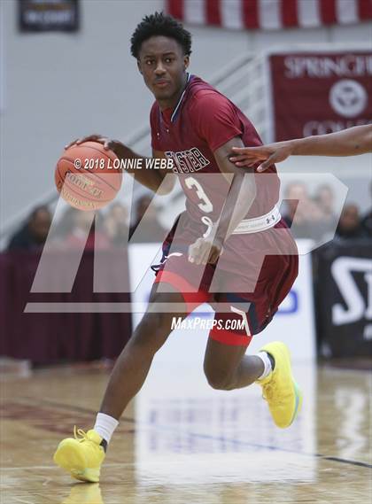 Thumbnail 3 in Brewster Academy vs. Cushing Academy (Spalding Hoophall Classic) photogallery.