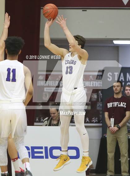 Thumbnail 3 in Brewster Academy vs. Cushing Academy (Spalding Hoophall Classic) photogallery.