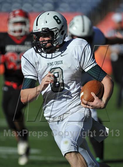 Thumbnail 3 in Pine Creek vs. Montrose (CHSAA 4A Final) photogallery.