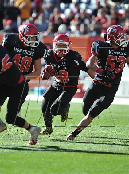 Thumbnail 3 in Pine Creek vs. Montrose (CHSAA 4A Final) photogallery.