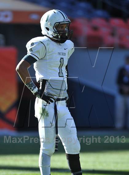 Thumbnail 2 in Pine Creek vs. Montrose (CHSAA 4A Final) photogallery.