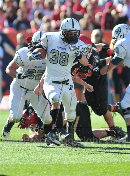 Thumbnail 3 in Pine Creek vs. Montrose (CHSAA 4A Final) photogallery.