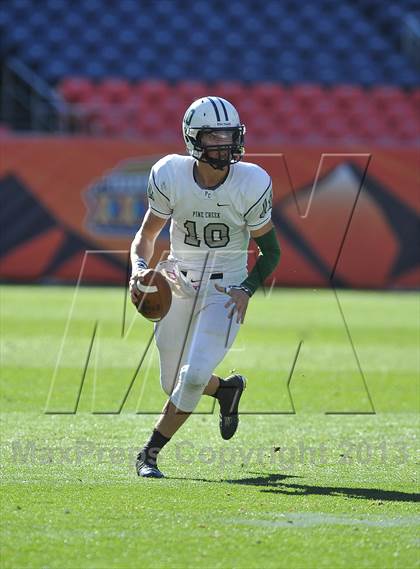 Thumbnail 3 in Pine Creek vs. Montrose (CHSAA 4A Final) photogallery.
