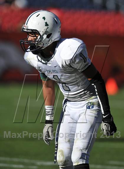 Thumbnail 2 in Pine Creek vs. Montrose (CHSAA 4A Final) photogallery.