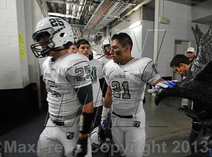 Thumbnail 3 in Pine Creek vs. Montrose (CHSAA 4A Final) photogallery.