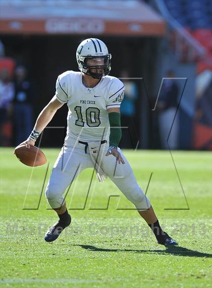 Thumbnail 1 in Pine Creek vs. Montrose (CHSAA 4A Final) photogallery.