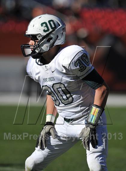 Thumbnail 3 in Pine Creek vs. Montrose (CHSAA 4A Final) photogallery.