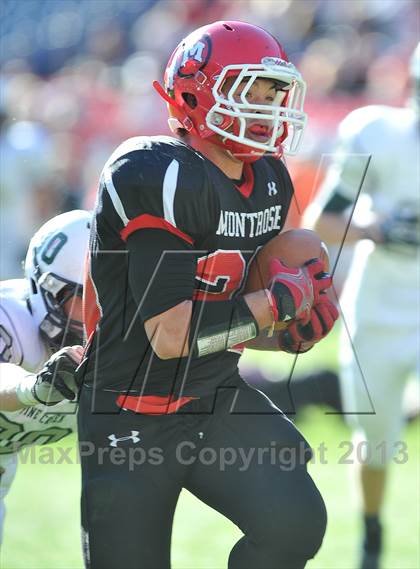 Thumbnail 3 in Pine Creek vs. Montrose (CHSAA 4A Final) photogallery.