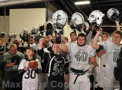 Thumbnail 3 in Pine Creek vs. Montrose (CHSAA 4A Final) photogallery.