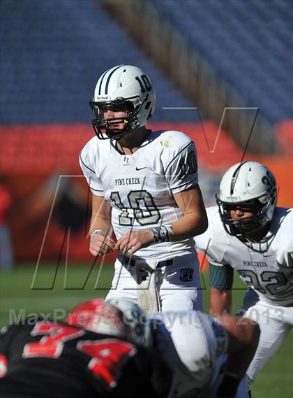 Thumbnail 3 in Pine Creek vs. Montrose (CHSAA 4A Final) photogallery.