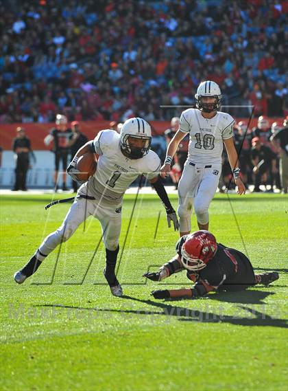 Thumbnail 2 in Pine Creek vs. Montrose (CHSAA 4A Final) photogallery.