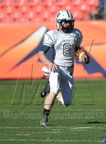 Thumbnail 2 in Pine Creek vs. Montrose (CHSAA 4A Final) photogallery.
