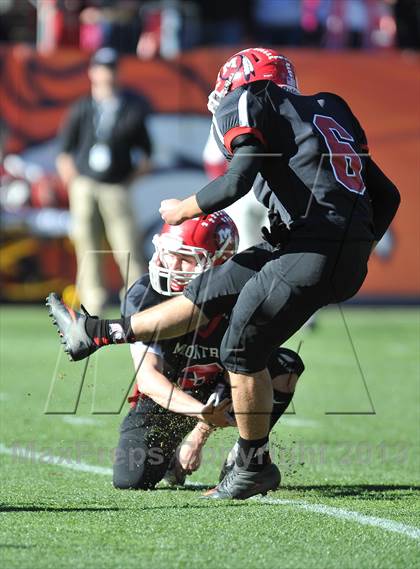 Thumbnail 3 in Pine Creek vs. Montrose (CHSAA 4A Final) photogallery.