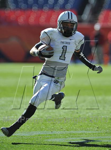 Thumbnail 3 in Pine Creek vs. Montrose (CHSAA 4A Final) photogallery.