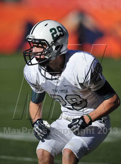 Thumbnail 1 in Pine Creek vs. Montrose (CHSAA 4A Final) photogallery.