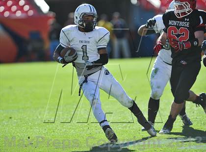 Thumbnail 3 in Pine Creek vs. Montrose (CHSAA 4A Final) photogallery.