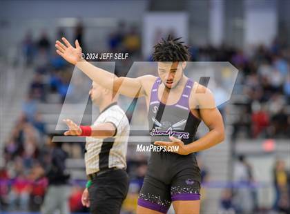 Thumbnail 2 in VHSL Class 5 State Championships 175lbs Final photogallery.