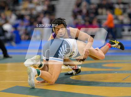 Thumbnail 3 in VHSL Class 5 State Championships 175lbs Final photogallery.