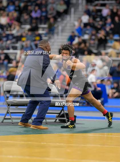 Thumbnail 3 in VHSL Class 5 State Championships 175lbs Final photogallery.