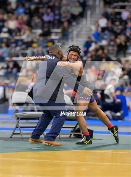 Thumbnail 1 in VHSL Class 5 State Championships 175lbs Final photogallery.