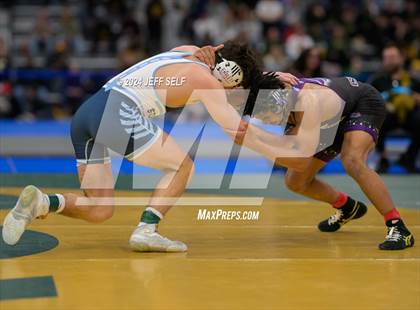 Thumbnail 3 in VHSL Class 5 State Championships 175lbs Final photogallery.